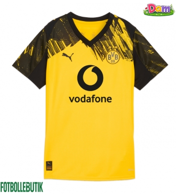 Borussia Dortmund Hemmatröja Kvinnor 2025-26 Kortärmad